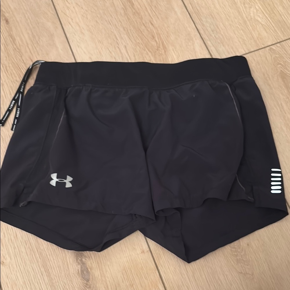 Under Armor Black Womens Running Shorts
